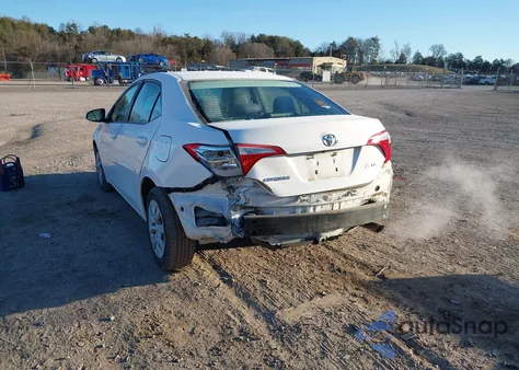 2014 Toyota Corolla Le z USA, uszkodzony, nr VIN 2T1BURHE2EC102298